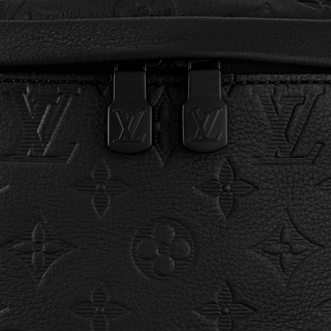 Túi Louis Vuitton Discovery Bumbag Pm Monogram Shadow Leather Nam Đen